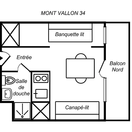Calme Avec Balcon, Parking Et Animaux Acceptes - Fr-1-182-43 Apartamento